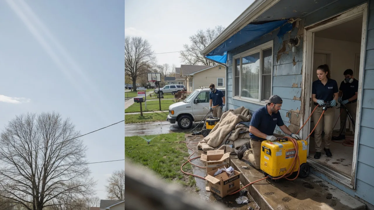 Basement Flood Cleanup in Vassar, MI near me